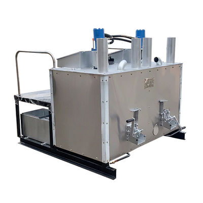 Kopen Energiebesparende hydraulische thermoplastische verfvoorverwarmer met dubbele cilinder en dieselmotorkneder online vervaardiging