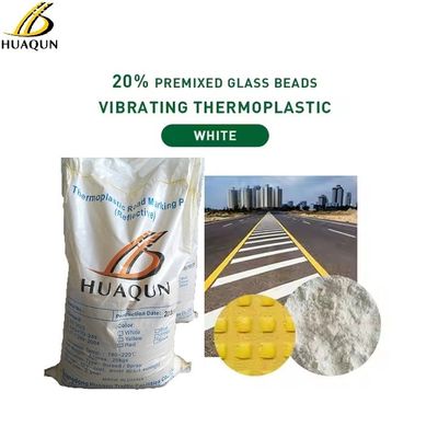 Kopen Vibratie warm gesmolten coating 20% glazen kralen Thermoplastische wegmarkering verf online vervaardiging