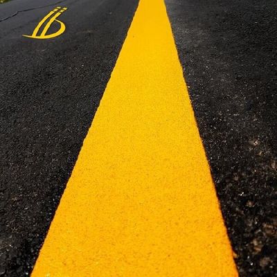 kopen Calciumcarbonaat grondstof gebruikte witte reflecterende thermoplastische wegmarkeringsverf online vervaardiging