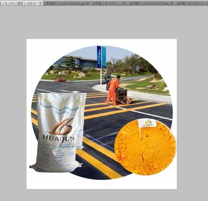 kopen Warm gesmolten poedercoating Reflectieve thermoplastische wegmarkeringsverf online vervaardiging