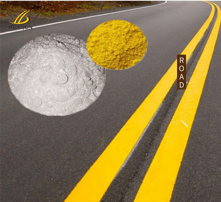 kopen Verf voor weglijnen Gele witte kleur verkeersverfpoeder Thermoplastisch Warm smelten wegmarkeringsverf online vervaardiging