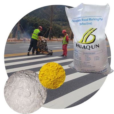 kopen Duurzame AASHTO M249 Reflectieve thermoplastische verf voor hechting en slijtvastheid op wegoppervlakken online vervaardiging