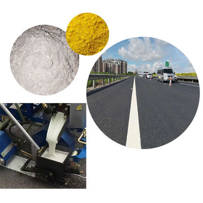 Kopen BS 3262 Hoogwaardige warm aangebrachte thermoplastische wegmarkeringsmaterialen voor wegen online vervaardiging