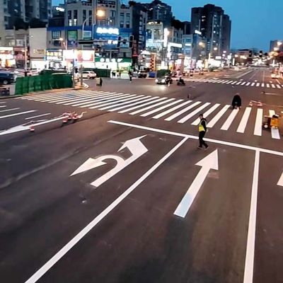 kopen Duurzame snel instelbare thermoplastische verf voor wegen met veel verkeer online vervaardiging