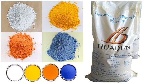 Kopen Sneldrogend, sterk hechtend HOEM Wit Geel Blauw Oranje Thermoplastische wegmarkerende verf Originele fabriek online vervaardiging