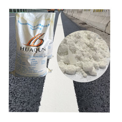 Kopen Hoogreflecterende thermoplastische wegmarkeringsverf met glazen kralen voor 180°C - 200°C Verwarmingstemperatuur in 25 kg/zak Verpakking online vervaardiging