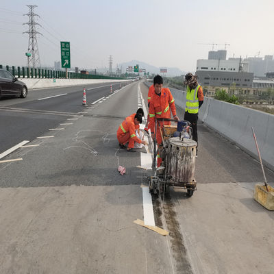 Kopen Thermoplastische poederwegmarkeringverf Guangzhou Fabriek online vervaardiging
