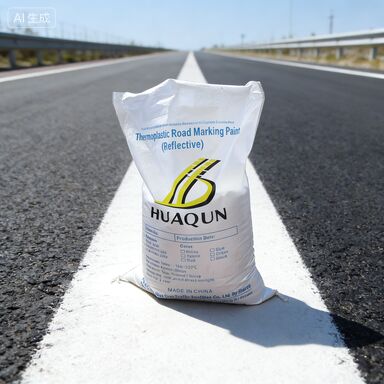 Kopen Duurzame thermoplastische wegmarkeringsverf met temperatuurbestandheid van -20 °C tot 60 °C, ideaal voor toepassingen op verkeerslijnen online vervaardiging